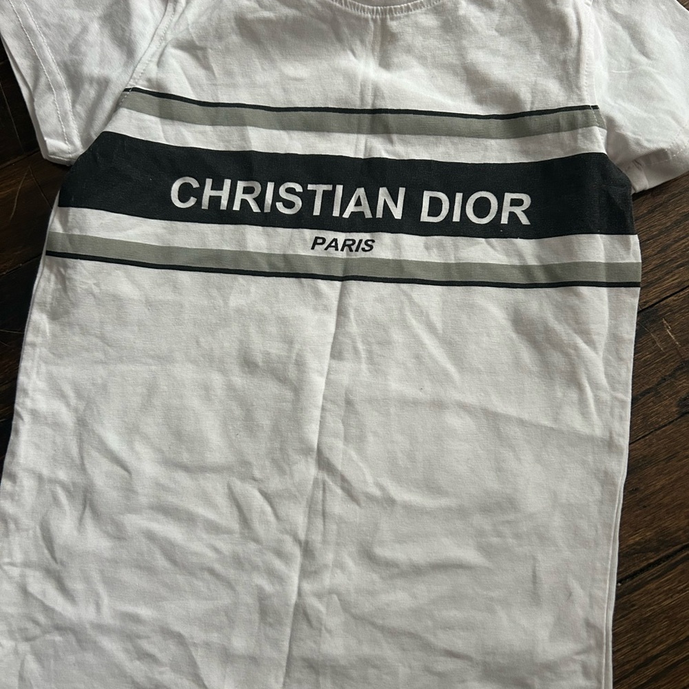 Christian Dior White T-Shirt